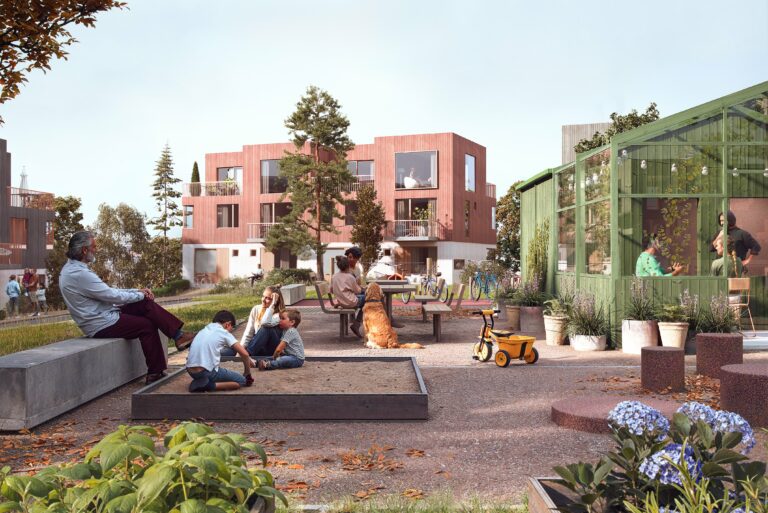 Holterkollveien 6 – fra næringsområde til et levende nabolag med natur, utsikt og gode bokvaliteter